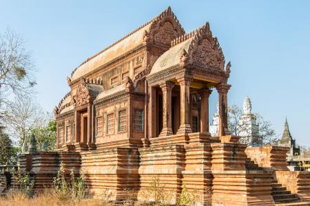 柬埔寨, 磅湛, 高棉, 墓, 建设, 艺术, 建筑