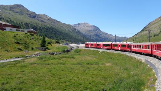 瑞士, 火车, 阿尔卑斯山