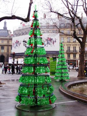 圣诞树, 巴黎, 艺术, 废物