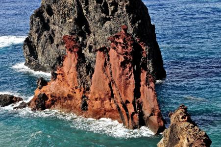 悬崖, 海, 岩石, 海洋, 自然