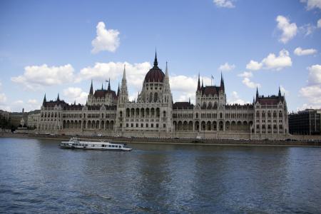 匈牙利, 布达佩斯, 议会, 建设, 建筑, 政府, 令人印象深刻