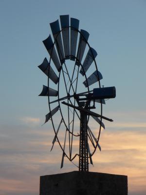风车, 风力发电, 马略卡岛, 金属, 风, 能源, 天空