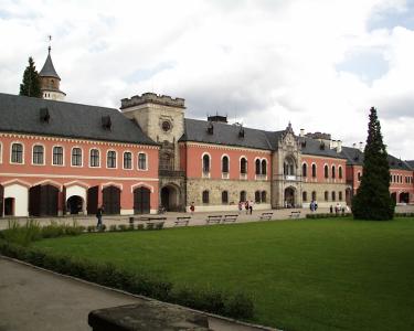 城堡, sychrov, 捷克共和国