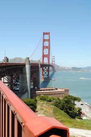 金门大桥, 桥梁, 三藩市, 旧金山湾, 加利福尼亚州, 水, 具有里程碑意义