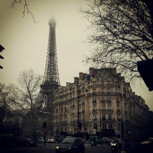 巴黎, 城市, 建设, 建筑, 房屋, 浪漫, 棕褐色
