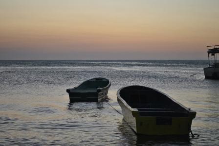 小船, 日落, 哥伦比亚