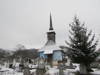 教会, 木材, 老, 特兰西瓦尼亚, 罗马尼亚, 公墓, 东正教