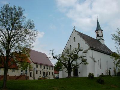教会, 欧拉教堂, langenau, 建设, 建筑, 尖塔, 天空