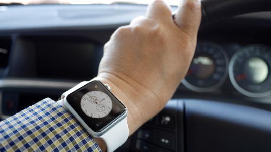 Apple Watch, 克尔, 仪表板, 手, 手表