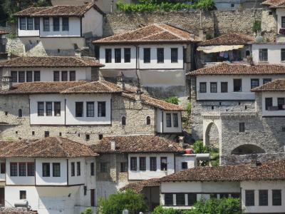 阿尔巴尼亚, 拉特, 建筑, 城市, 老, 遗产, 传统