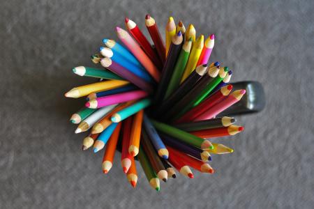 铅笔, 彩色的铅笔, 彩色铅笔, 教育, 学校, 绘制, 写