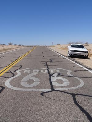 66 号公路, 汽车, 道路, 旅行, 美国, 标志, 66