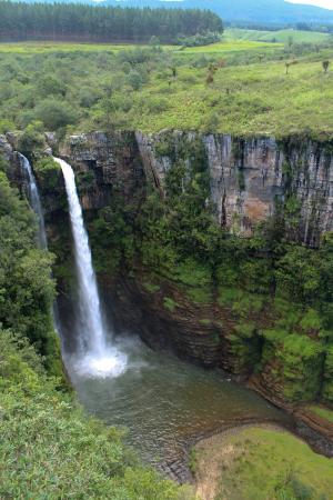 瀑布, mac 瀑布, 南非, 水, 风光, 绿色, 瀑布