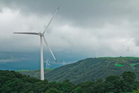 daegwallyeong, 风, 风车, 风力发电机组, daegwallyeong 牧场