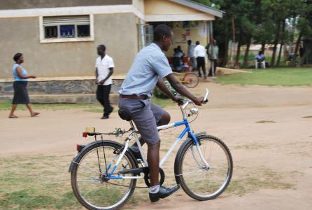 非洲, 乌干达, 自行车, 骑马