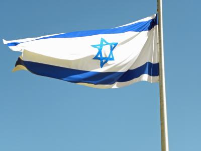 以色列, 国旗, 蓝色, 白色, 星级, 大卫 ·, 国家