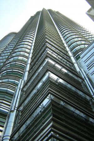 双子塔, 马来西亚国家石油公司双塔, 梅纳拉马来西亚, 梅纳拉 berkembar, 马来西亚, 摩天大楼, 建设