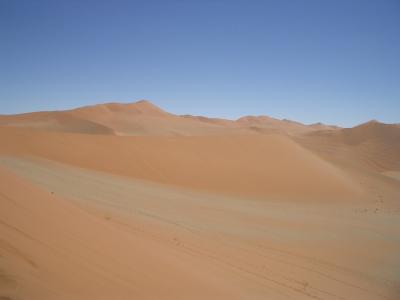 天空, 沙漠, 孤独, 沙丘, 沙子, 干, 自然