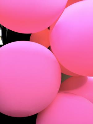 气球, 纹理, 背景, 粉色, 光明, 窗体, 摘要
