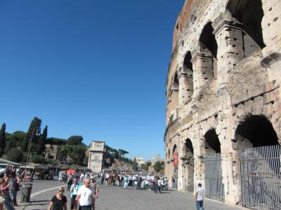 古罗马圆形竞技场, 罗马, 意大利, 罗马, 建设, 罗马人, 老