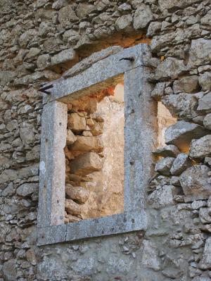 窗口, 石头, 卡波 espichel