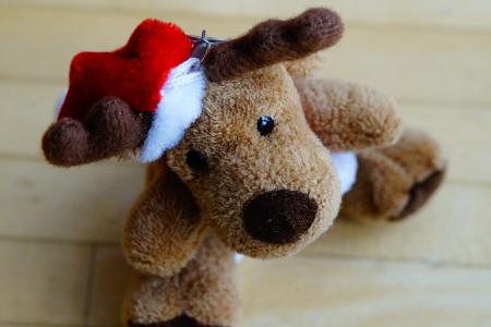 驼鹿, 驯鹿, 圣诞节, 吉祥物, 软玩具, 玩具熊, 冬天