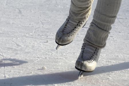 溜冰鞋, 花样滑冰, 驱动器, 体育, 冬天, 感冒, eisfeld