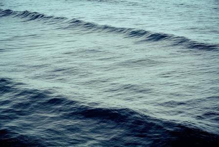 自然, 水, 崩溃, 波, 海洋, 蓝色, 海