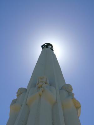 格里菲斯天文台, 空气, 蓝色, 洛杉矶, 蓝蓝的天空, 天堂