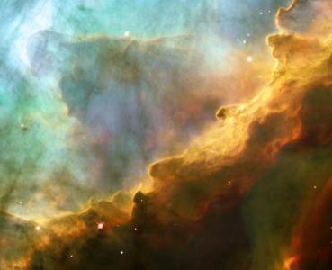 欧米茄星云, 更杂乱17, ngc 6618, 发射星云, 星座射手座, 银河, 满天星斗的天空