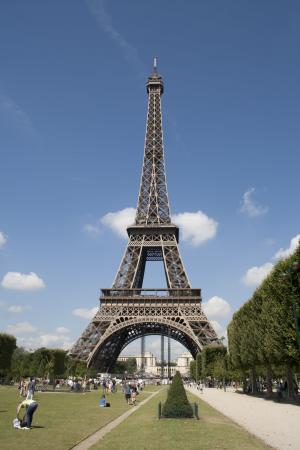 埃菲尔铁塔, 巴黎, 花园, 埃菲尔铁塔, 巴黎-法国, 法国, 著名的地方