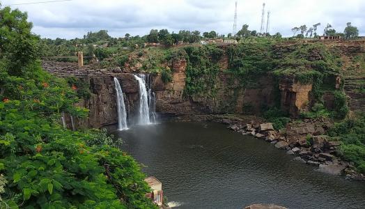 瀑布, gokak, 水落, ghataprabha, 河, 卡纳塔克, 印度
