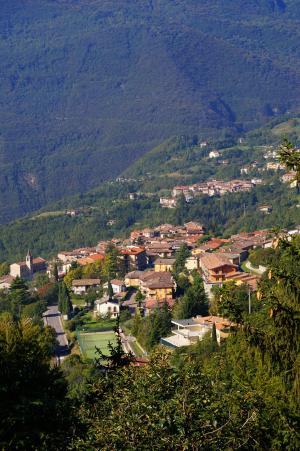 tignale, 加尔达, 意大利, 西岸, 山景, montecastello, 景观