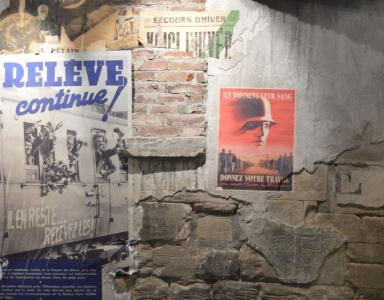 墙上, 战争, 第二次世界大战, 海报, 宣传, 前, 老