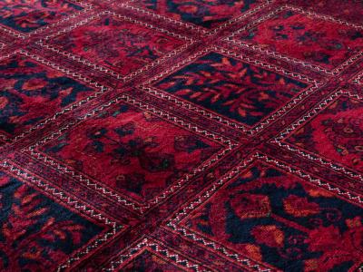 地毯, 红色, 绑, 丝绸, 羊毛, 地毯编织中心, 编织