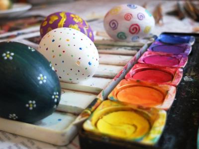复活节彩蛋, 颜色, 油漆, 鸡蛋, 创意, 复活节, 多彩