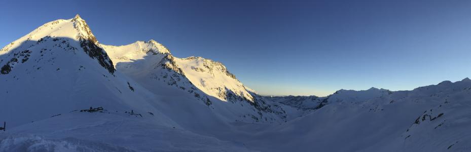 雪, 冬天, 日落, 全景, 山脉, 高山, 瑞士