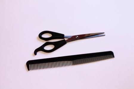 剪刀, 梳子, 理发美容店, 理发