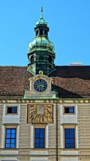 维也纳, 时钟, 建筑, 塔