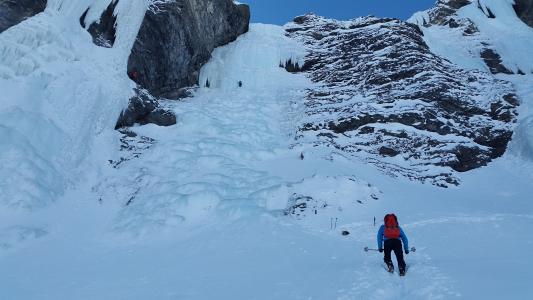 攀冰, bergsport, 极限运动, 登山, 感冒, 冰, 冰瀑