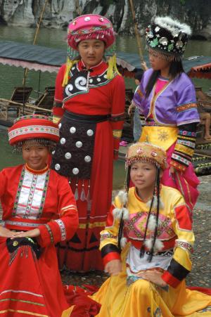 中国, 亚洲, 文化, 妇女, 传统服装, 旅行
