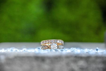 钻石, 婚礼, 订婚, 戒指, 珠宝首饰, 模糊