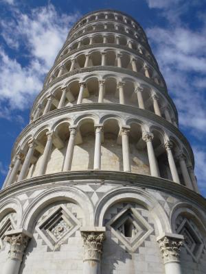 比萨, 意大利标志, 旅行, 塔, 文化, 具有里程碑意义, 斜直