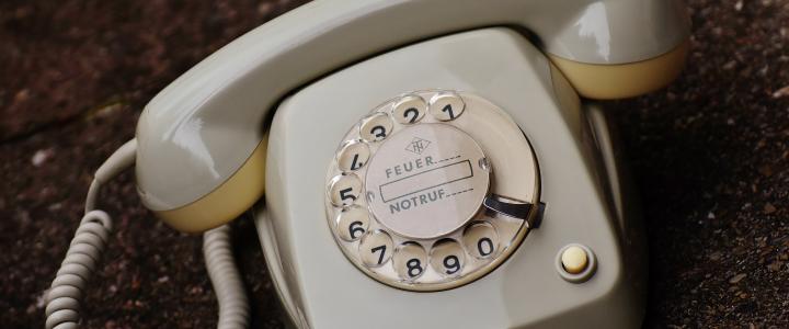 旧手机, 60 年代, 70 年代, 灰色, 拨号, 发布, 电话
