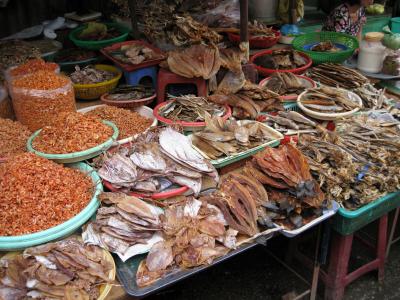 越南, 市场, 鱼