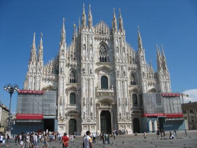米兰大教堂, 米兰, 大教堂, 米兰大教堂, 建筑, 意大利, 欧洲
