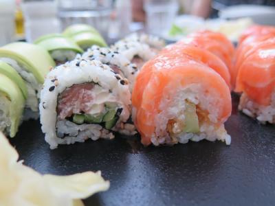 寿司, 晚餐, 吃, 日语, 食品, 海鲜, 鱼