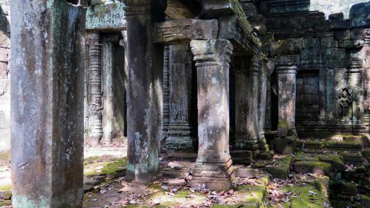 柬埔寨, 吴哥, 寺, 历史, 亚洲, 寺庙复合体, 纵栏式