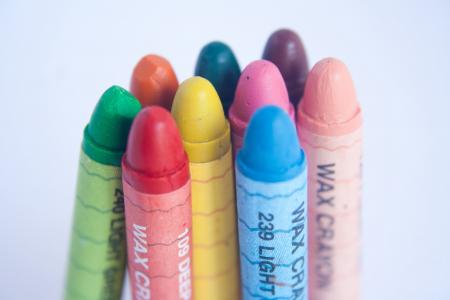 蜡笔, 谱, 颜色, 学校, 教育, 彩虹