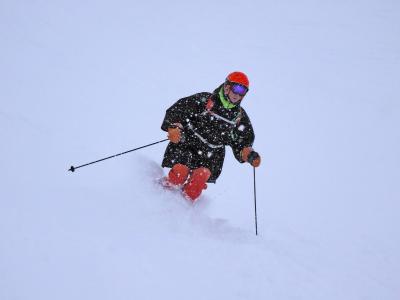 滑雪, 处女雪, 白色, 感冒, 山, 自然, 体育